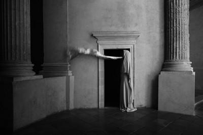 Pythie debout