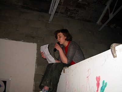 Amandine fait une lecture