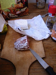Du fromage et du saucisson