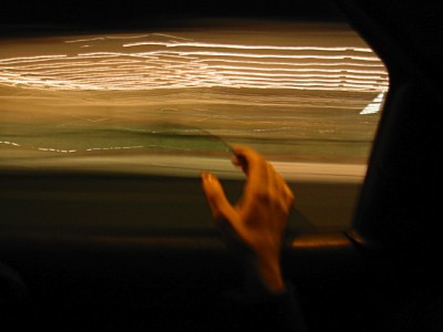 Nous prenons un taxi