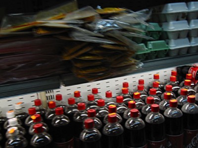 Nous achetons une bouteille
