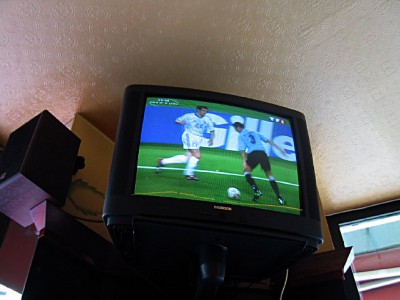 La coupe du monde de football : France - Uruguay