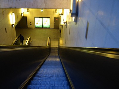 Je prends le métro