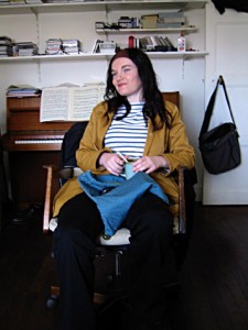 Je reçois la visite d'Agnès qui veut participer à ADaM