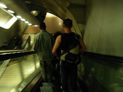 Je prends le métro