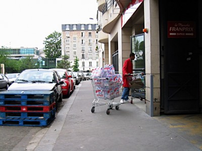 Je sors faire des courses