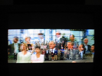 Nous regardons un film