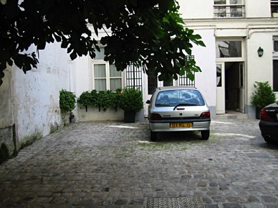 La cour intérieure