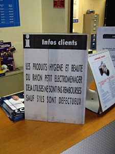 Mon vélo a un problème de pédalier. Je veux faire appliquer la garantie