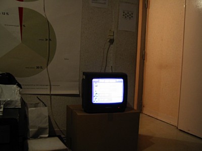Je regarde un peu la télé