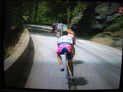 Je regarde le tour de France