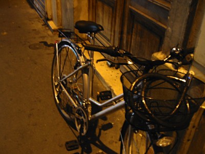 Je rentre en vélo