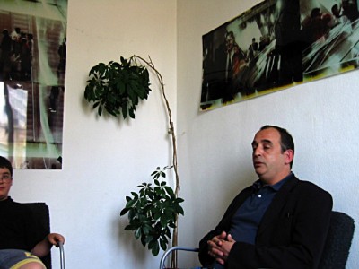 Jeudi. Visite de Sacha