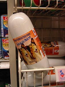 Je n'achète pas de saucichien