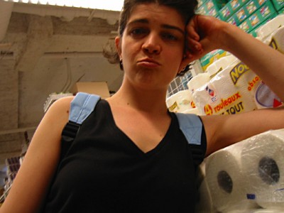 Sabine en a marre que je la prenne en photo