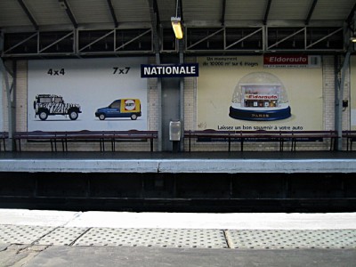 Je prends le métro