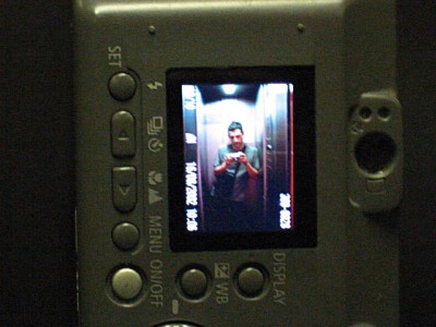 Christopher me prend en photo