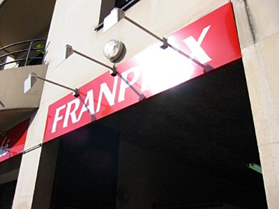 Nous allons au Franprix