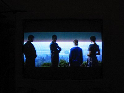 Nous regardons un film