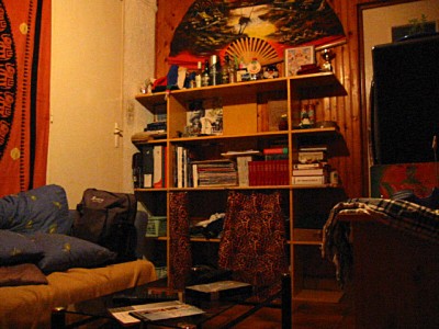 Je vais me coucher dans la chambre de Jérémy