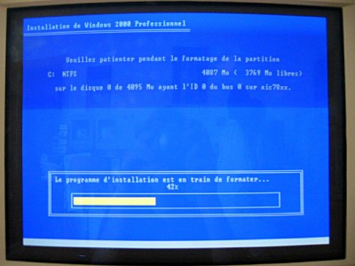 J'installe Windows