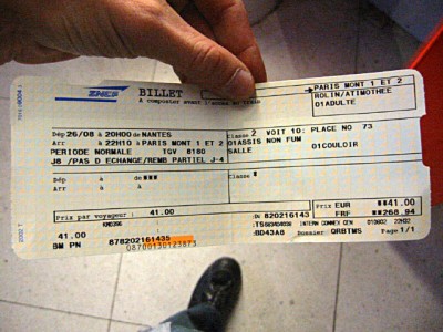 Nous allons à la gare