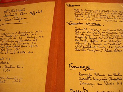 La carte