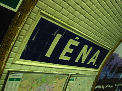 Nous descendons à Iéna