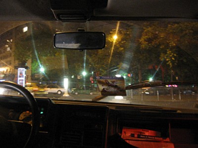 Nous partons avec la voiture de Séverine
