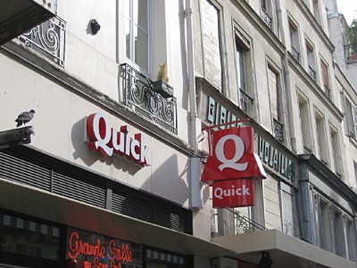 Je vais à Quick