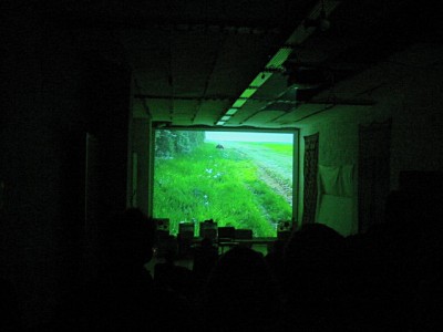 Il y a une projection au sous-sol