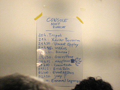 Le programme