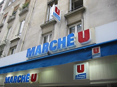 Je vais à Marché U