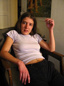 Visite de Justine