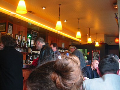 L'intérieur du restaurant