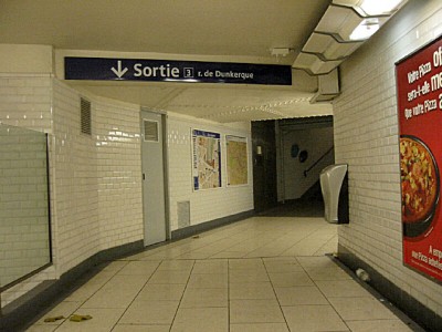 Je sors à Gare du Nord