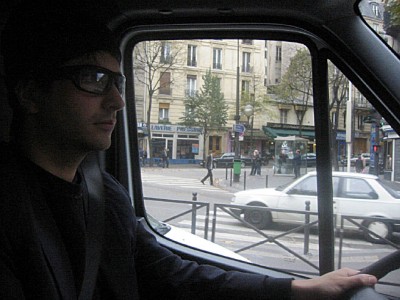 C'est Nicholas qui conduit le camion