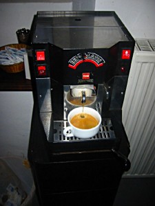 Je me prépare un café