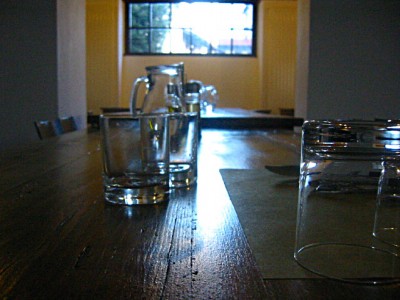 Je me mets à table