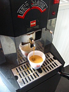 Je me prépare un café