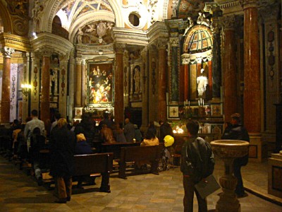 A l'intérieur d'une autre église