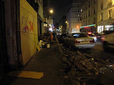On dirait qu'il y a eu un incendie