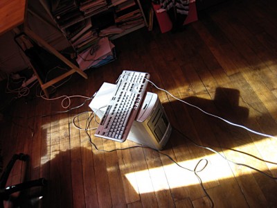 L'ordinateur installé la veille