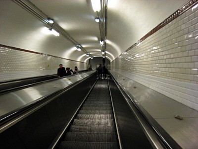 Je prends le métro