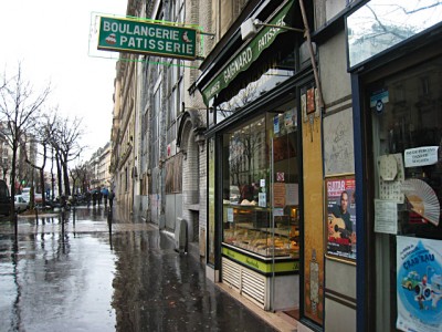 Je vais à la boulangerie