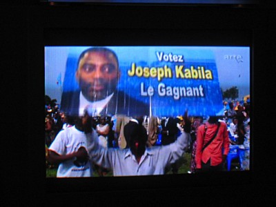 Je regarde un reportage sur la RDC