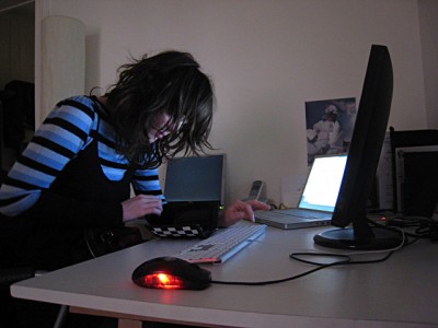 Marjolaine s'achète une souris