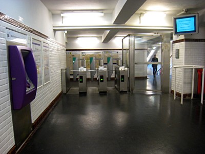 Je prends le métro