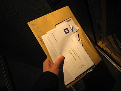Je récupère mon courrier