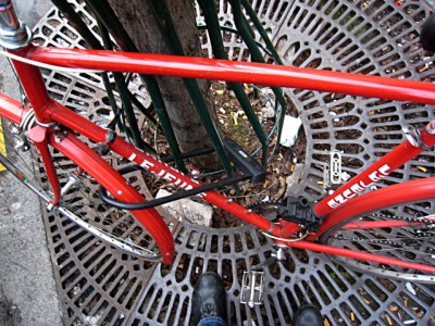 J'acroche mon vélo